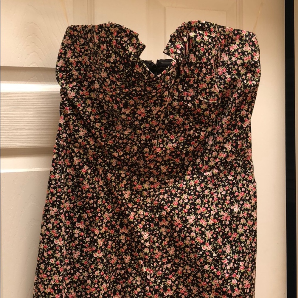 Floral jumper/romper